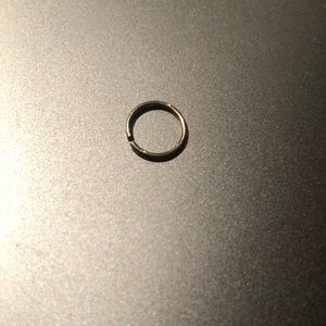 BVLA 14k gold hoop earring 6.5 mm